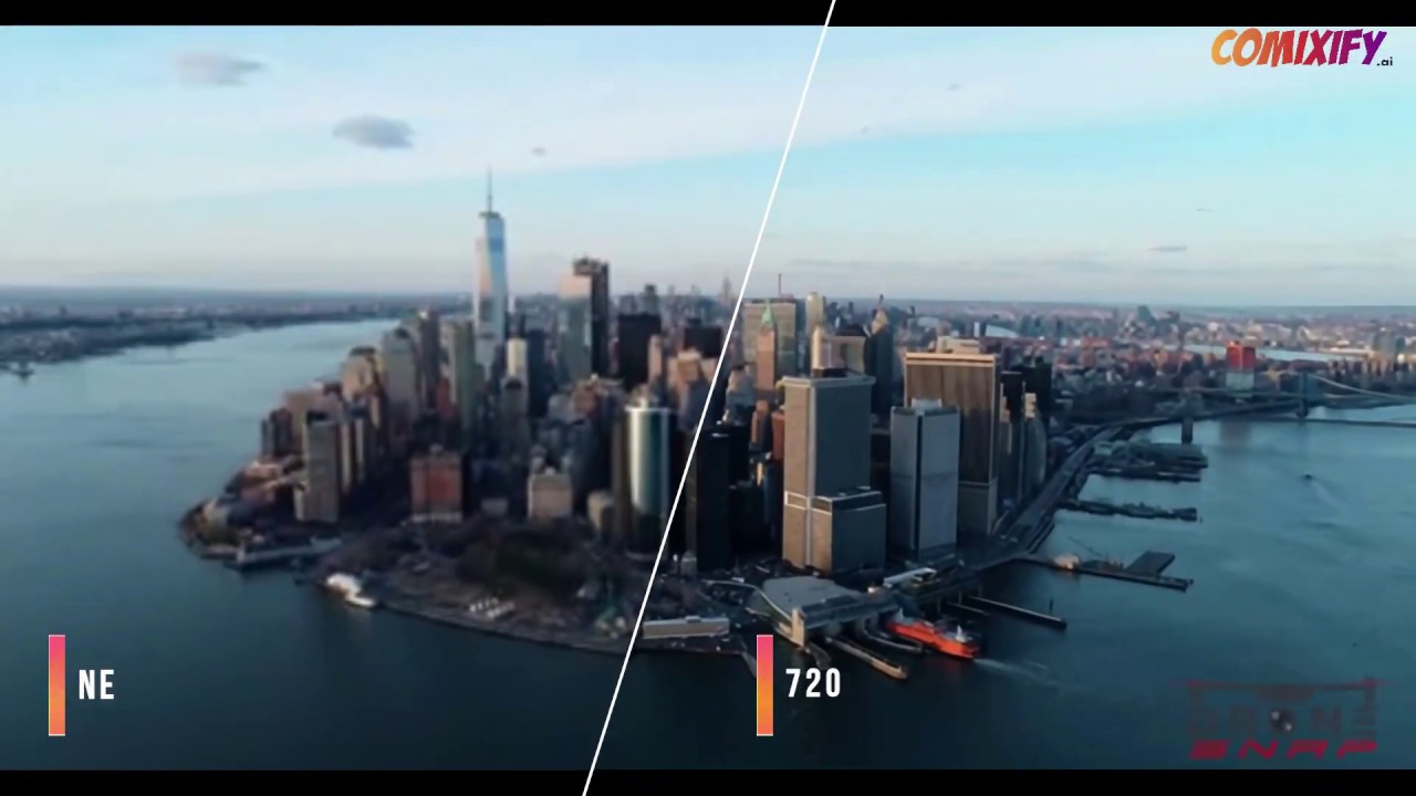 Comixify.ai Super Resolution AI module YouTube