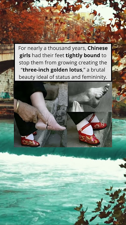 Chinese Foot Binding The Painful Price of Beauty 👣💔