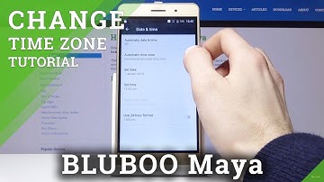 How to Set Up Time in BLUBOO Maya – Date & Time Settings
