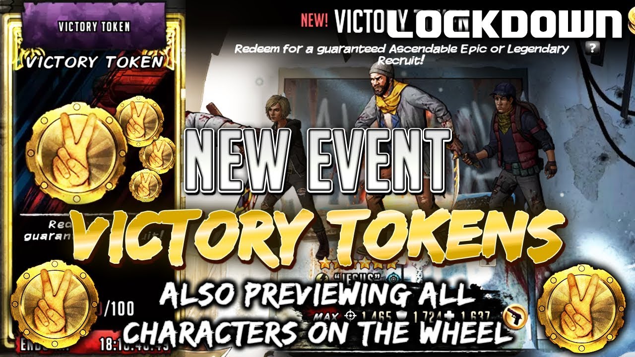 TWD RTS: Victory Tokens, New Ascendable Wheel Event - The Walking Dead: Road to Survival