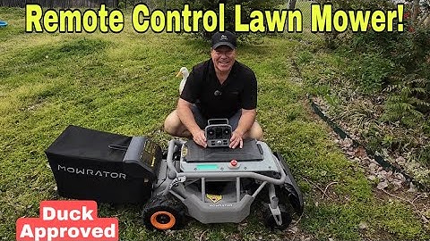 How The Mowrator Can Make Mowing Your Lawn A Video Game!