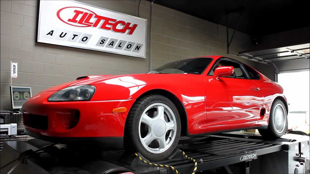 Toyota supra twin turbo dyno