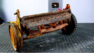 Push Reel Mower Restoration