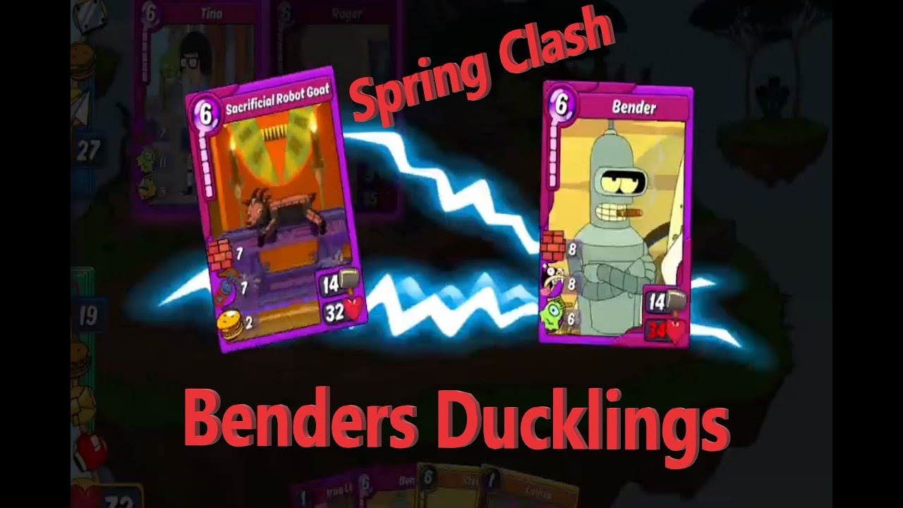 Noooo.. Benders Ducklings Sping clash in Animation Throwdown