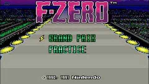 F-Zero - Intro (Super Nintendo)