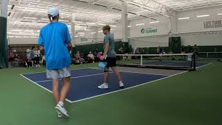 Picklemania 4.5 Mens Doubles Championship Buck King/Bruce Sedora win Gold