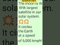 #science fact#moon#