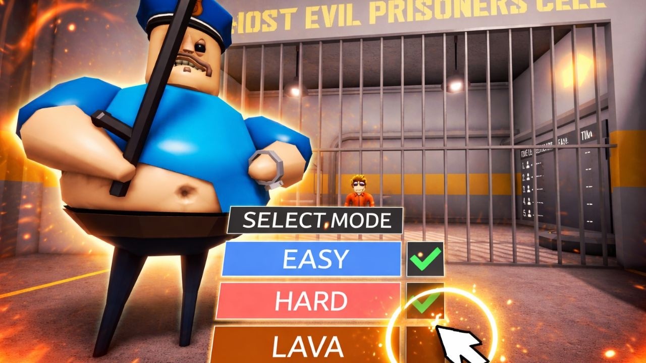 ESCAPING Barry’s Prison… but the FLOOR is LAVA