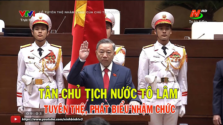 Lễ tuyên thệ, phát biểu nhậm chức của Chủ tịch nước Tô Lâm