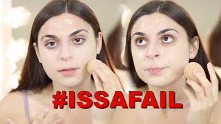 First Impressions FAIL! WORST FOUNDATION EVER?! ALLERGIC REACTION?!