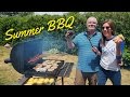 Summer weekend Barbecue in Canada with Audrey's Dad the Grill Master