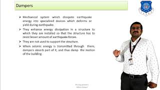 lecture 25- introduction to dampers-structural engineering