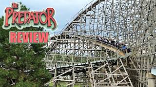 Predator Six Flags Darien Lake Review | UNDERRATED Steel-Wood Hybrid Roller Coaster