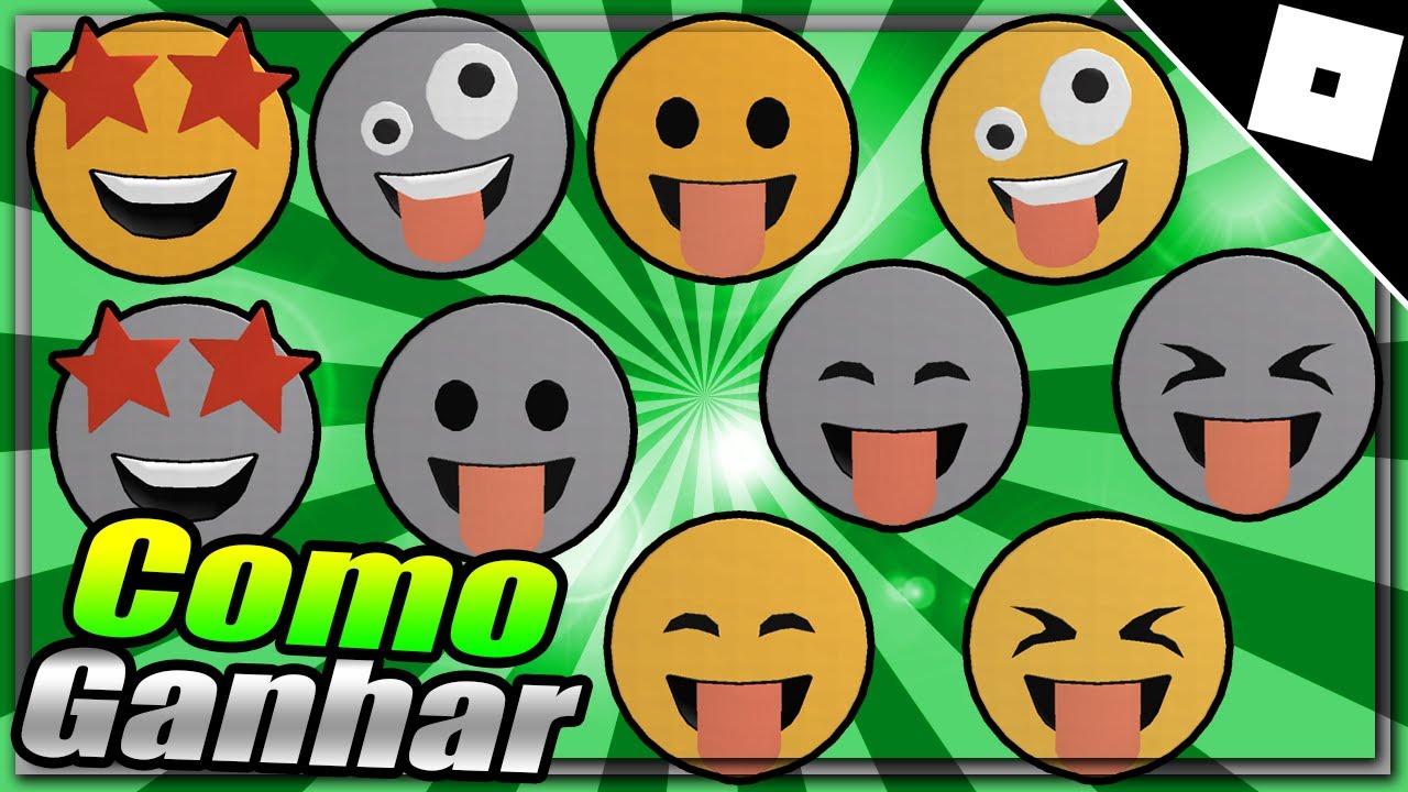 Recolorable Face with Tongue Emoji Head - Roblox