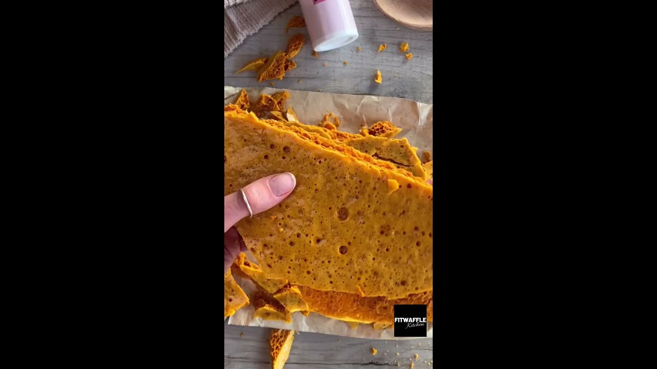 3 Ingredient Honeycomb Recipe Tutorial Shorts