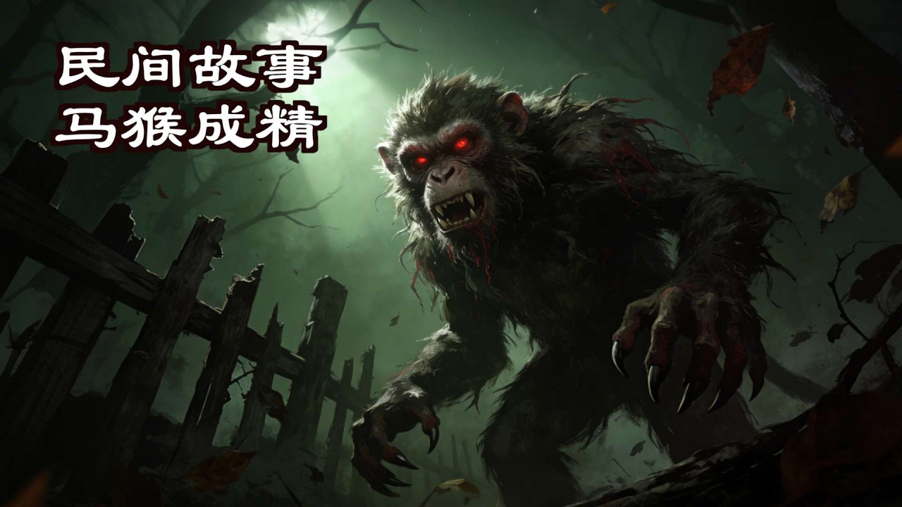 民间故事：马猴成精 #懸疑故事 #奇聞異事 #動漫