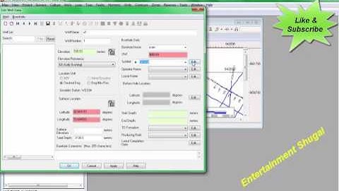 To Add wells in SMT IHS kingdom software  in urdu