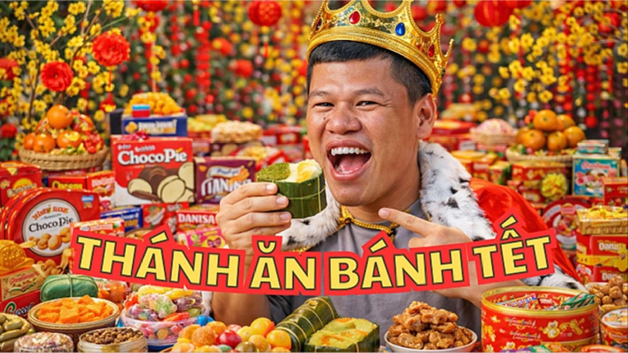 Chú Cận TV I Thánh Ăn Bánh Tết