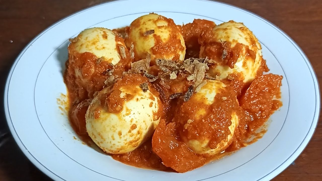Pedas Segar! Resep SAMBAL TELUR BALADO TANPA DIGORENG yang Enak