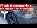 What ACCESSORIES for my 2022 Tesla Model Y Performance did I order First?