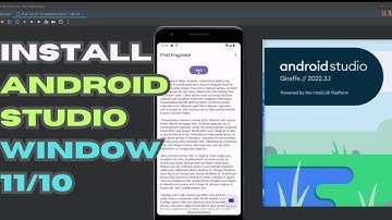 How to install and setup android studio on windows 11 | Setup environment system variable for Java