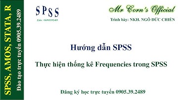 Hướng dẫn SPSS | Thực hành Thống kê Descriptive/Frequencies (Frequencies in SPSS)