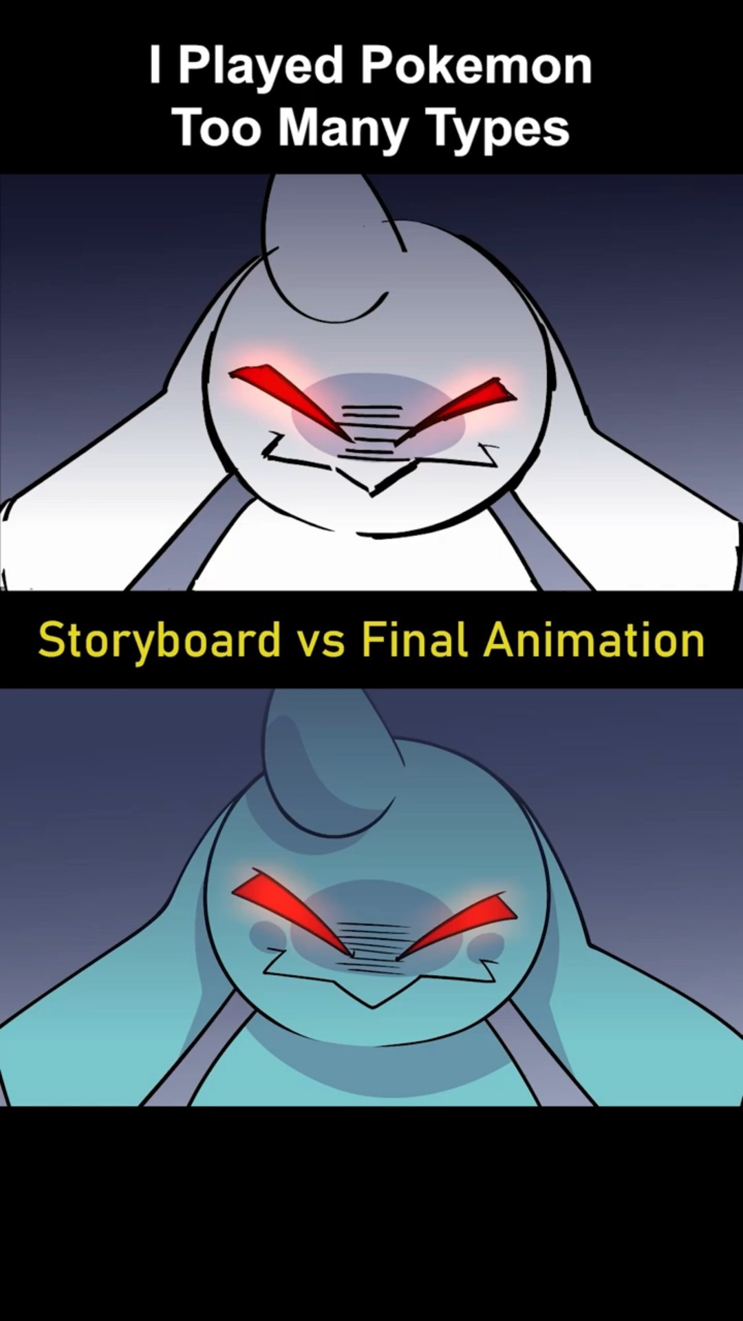 Storyboard vs Animation: Pokemon Too Many Types (shot 31)