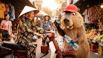 Capybara giúp bà đổ xăng và cái kết #capybara