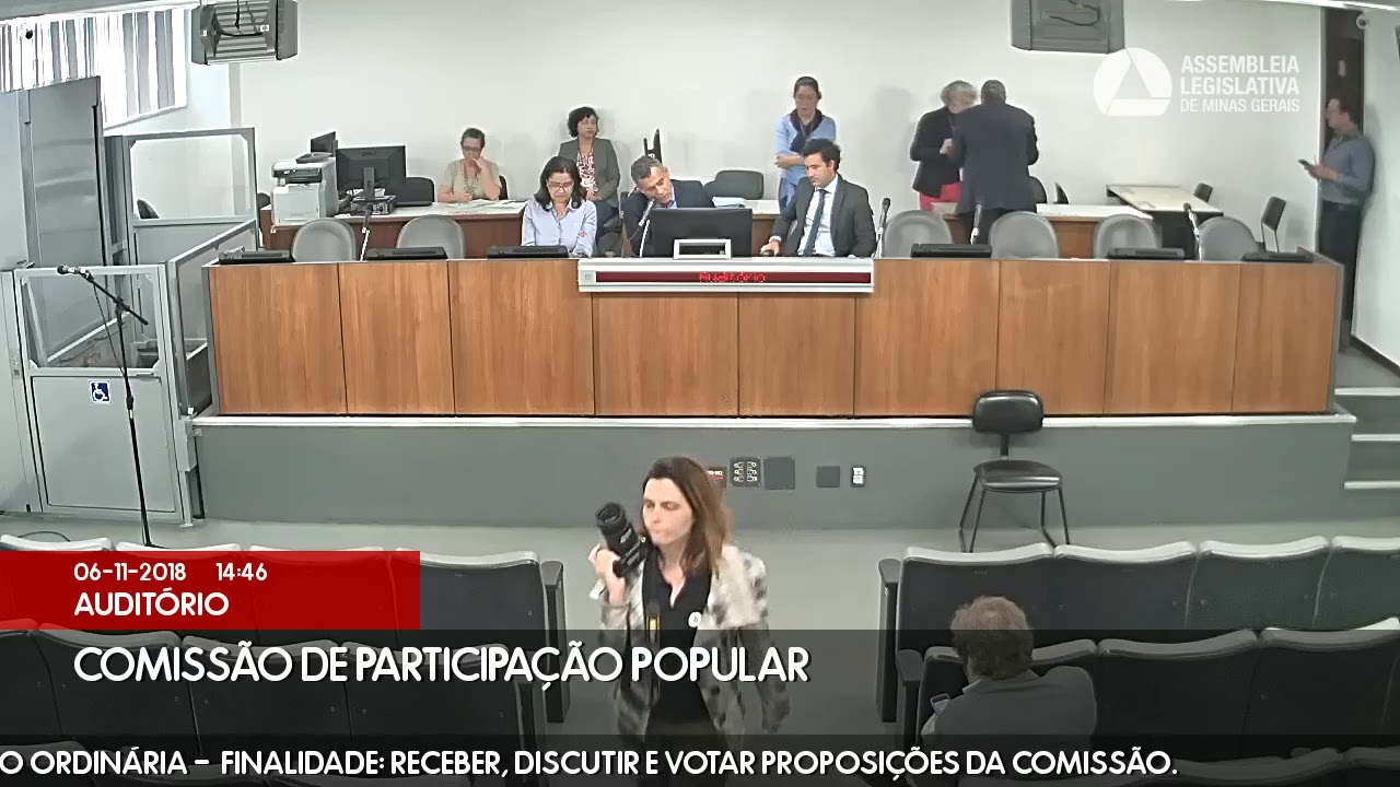 minas gerais aeropuerto 06/11/2018 14:30 - Comissão de Participação Popular