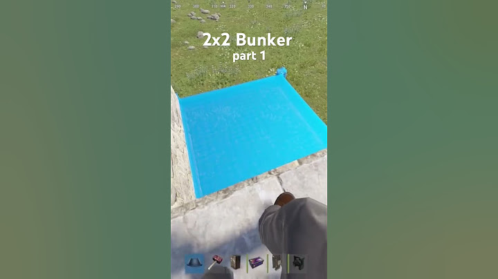 Best 2x2 bunker in rust #rustplayer #rust #rustbunker #rustbase