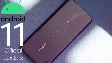 OPPO K3 Official Android 11 Update