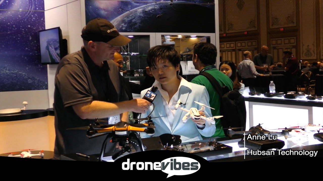 dronesense New Beginner and Intermediate Drones by Hubsan - Interview with Anne Lu at 2016 InterDrone