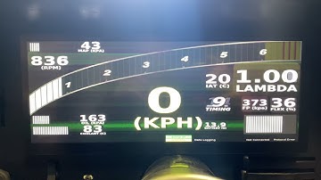 Raspberry Pi 4 TunerStudio Dash 12.3” RusEFI