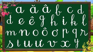Bé tập đọc Bảng chữ cái tiếng việt 2022 - Thanh nấm