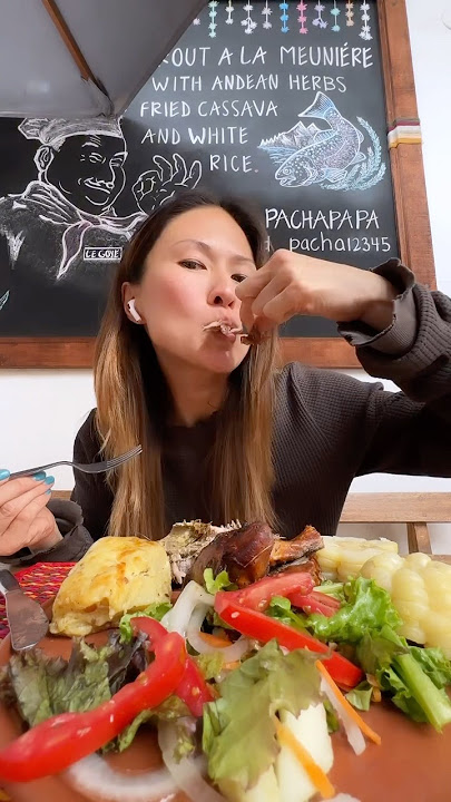 My first cuy (guinea pig) in Peru! #foodieadventures #perutravel #peruviancuisine