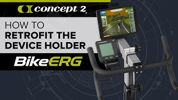 How to Retrofit the Device Holder to Your BikeErg