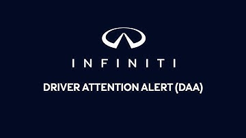 2026 INFINITI QX80 - Driver Attention Alert (DAA)