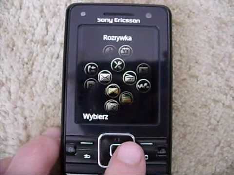 Sony Ericsson K770i - Flash Menu