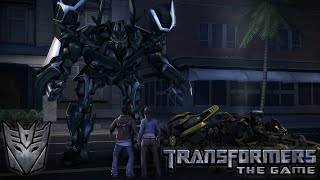 Barricade DESTROYS Bumblebee | Transformers The Game (Decepticons) - Part 2