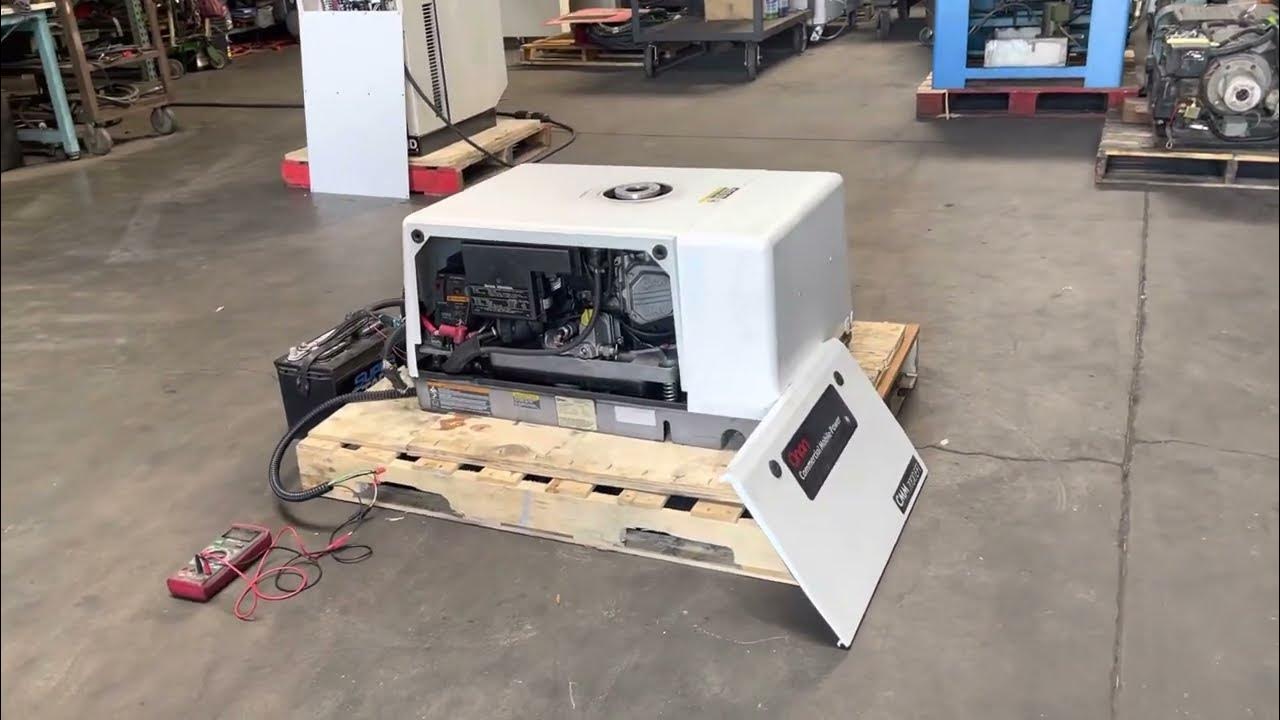 Onan Cummins Commercial 7000 Watt RV Generator EFI Fuel Injection Gas