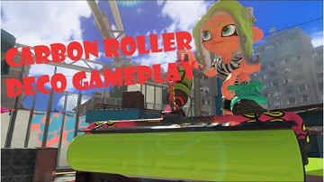 Carbon Roller Deco Gameplay - Splatoon 3 | Anarchy Battle (Splat Zones)