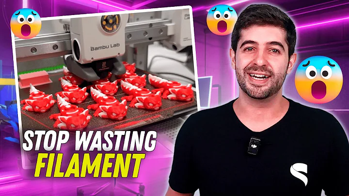 Multicolor 3D Printing Hacks! How to Reduce Waste on BambuLab Printers by up to 70%
