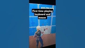 first time on keyboard and mouse no hate