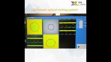 Automatic optical sorting system #aoimachine #machinevision #ccdinspection #visualinspectionsystem