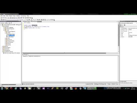 Crear Tablas con llave Primaria SQL SERVER 2005