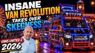 SKEGNESS VAN LIGHT CONVOY 2026! 🚐🔥 INSANE LIGHTS, MUSIC & HUNDREDS of People! Vans United 2