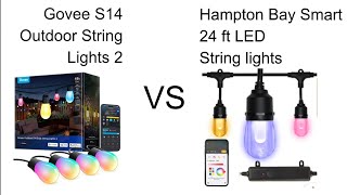 Govee S14 Outdoor String Lights 2 vs Hampton Bay Smart 24 ft LED Steing Lights Net Worth