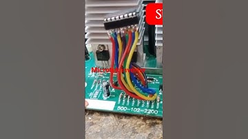 microtek inverter repairing smd ic to convert non smd #microtekinverter#