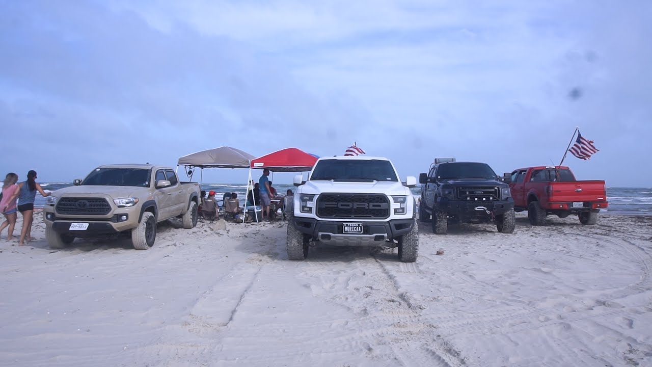 Ford Raptor - Surfside Beach - YouTube