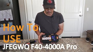 How to use a JFEGWO 4000A Pro | Real Review Video by JFEGWO 354 views 8 months ago 14 minutes, 20 seconds